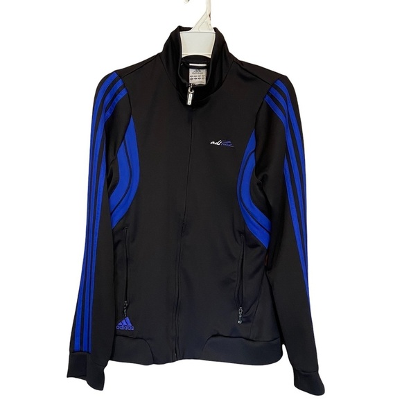 Adidas Adipure Womens Athletic Jacket Full Zip Sweatshirt Small 2009 - Picture 1 of 8